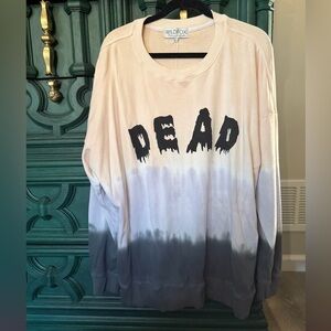 Wildfox DEAD Ombre Sweatshirt